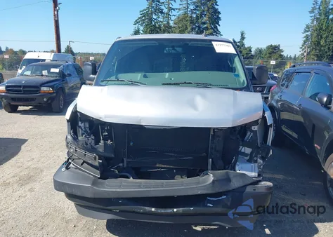 2018 Chevrolet Express 2500 Work Van from USA, damaged, VIN 1GCWGAFP2J1307987